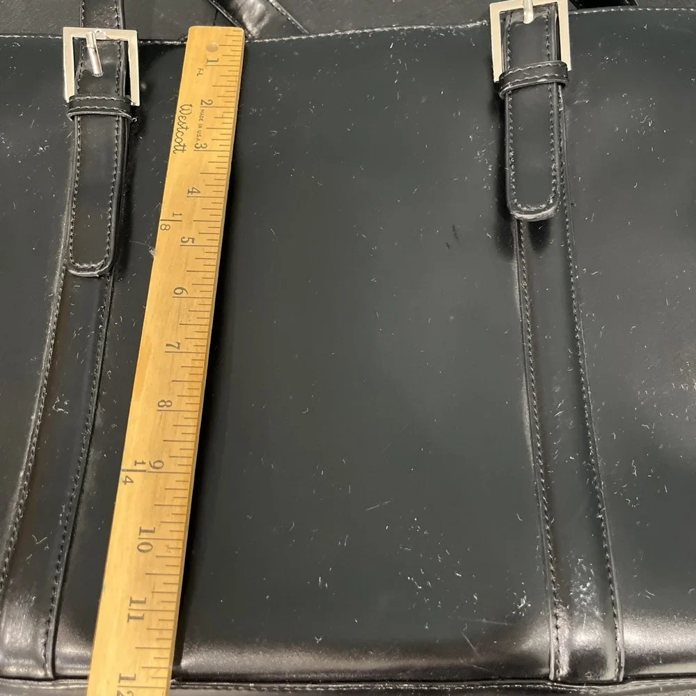 Franklin Covey Laptop Tote Womens Large Black Briefcase Professional Work‎ Bag